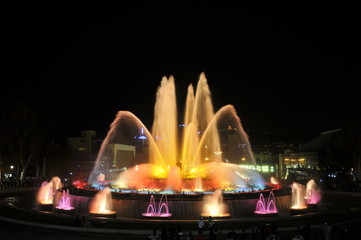 Fuente Montjuic Barcelona