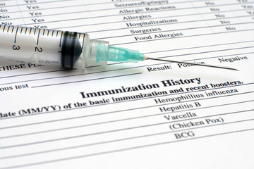 Immunization history