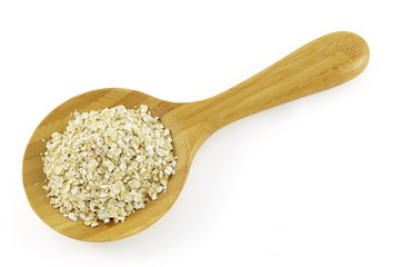 Fototapeta na wymiar Crushed oats