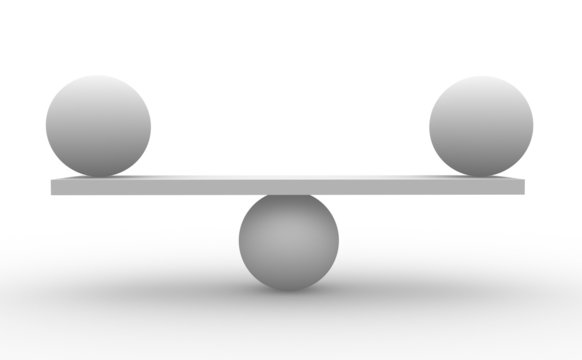 Two spheres