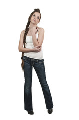 Obraz premium Beautiful Teenage Woman