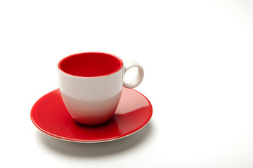 cup isolated on white background