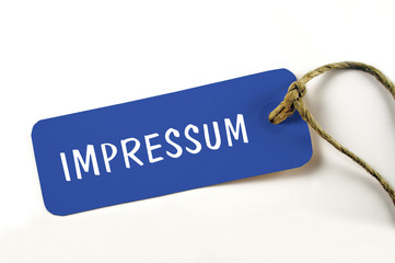 Impressum Anhänger