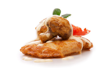 Putenschnitzel mit Pilze