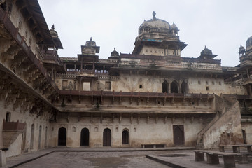 Obraz premium Exterior of palace in Orchha, India