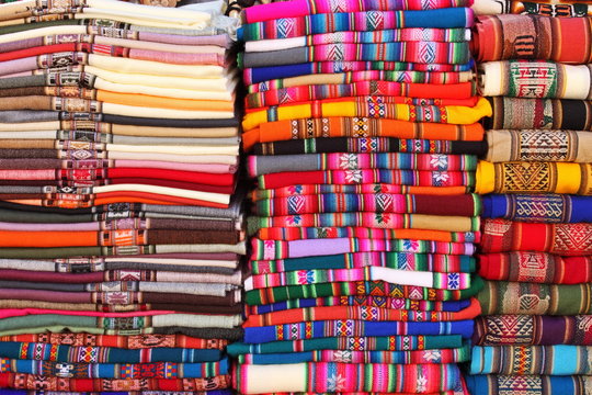 Bolivian (Andean region) traditional fabrics