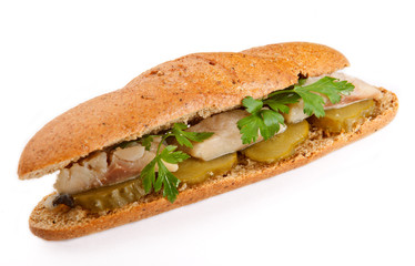 Sandwich witn fish