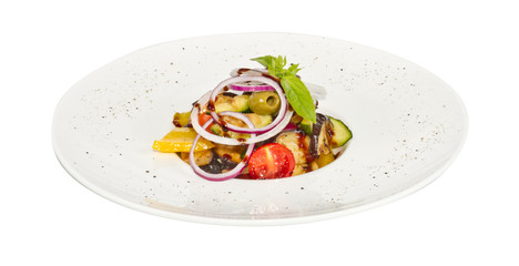 Grilled vegetables (zucchini, eggplant, onions, peppers, asparag