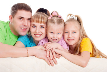 Family with daughters