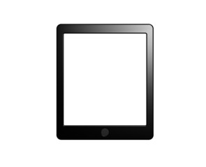 Tablet pad with blank Screen