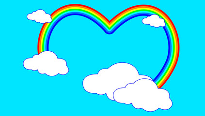 Heart Rainbow