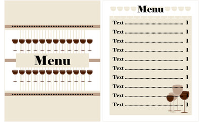 restaurant menu design