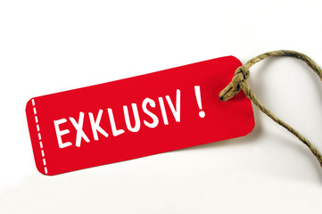 Exklusiv ! Plakette