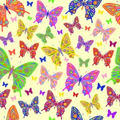Photo sur Plexiglas Papillon papillons abstraits