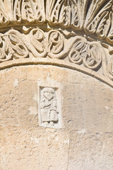 Detail of Matera Cathedral. Basilicata. Italy.