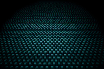 Blue carbon fiber background or texture