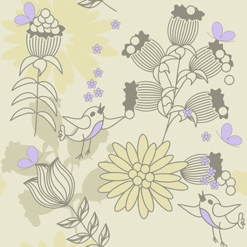 optimistical seamless pattern
