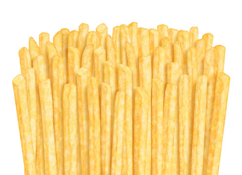 Row of french fries