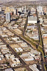 Naklejka premium Downtown Las Vegas, United States
