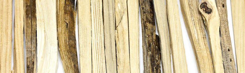 Holzstücke Brennholz