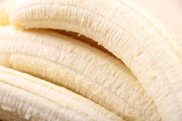 Geschälte Bananen