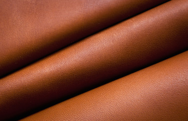 Folded Brown Leather