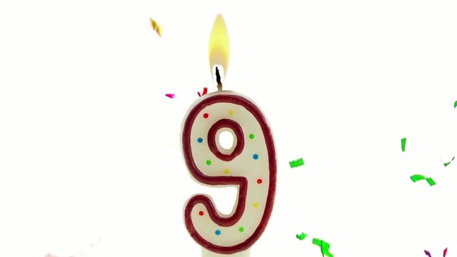 celebration number candles