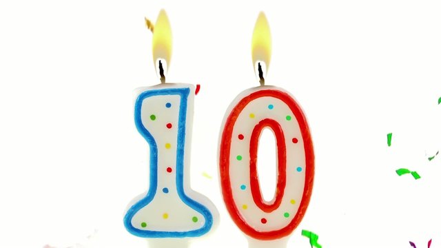 celebration number candles