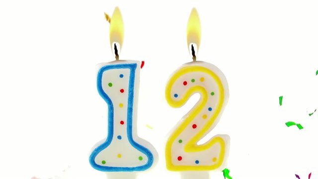 celebration number candles