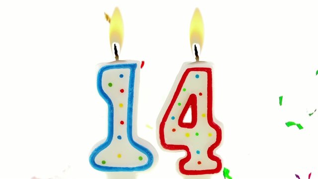 celebration number candles