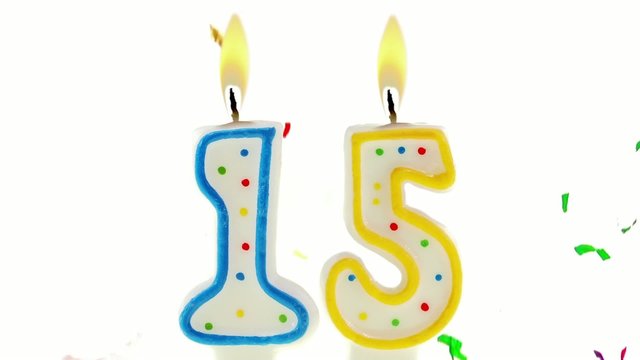 celebration number candles
