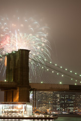 Naklejka premium Brooklyn bridge