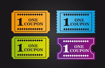 tickets vector