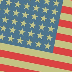 Fototapeta premium Bandera de Estados Unidos