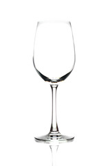 empty wine glass