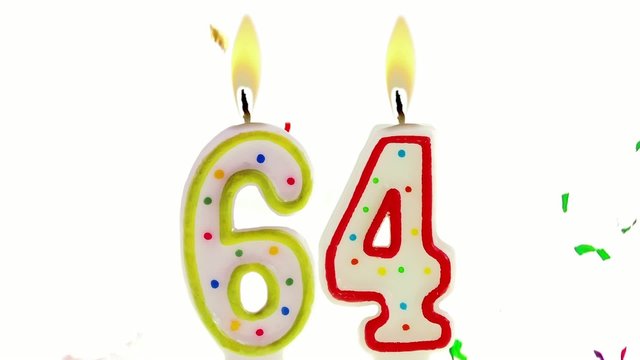 celebration number candles