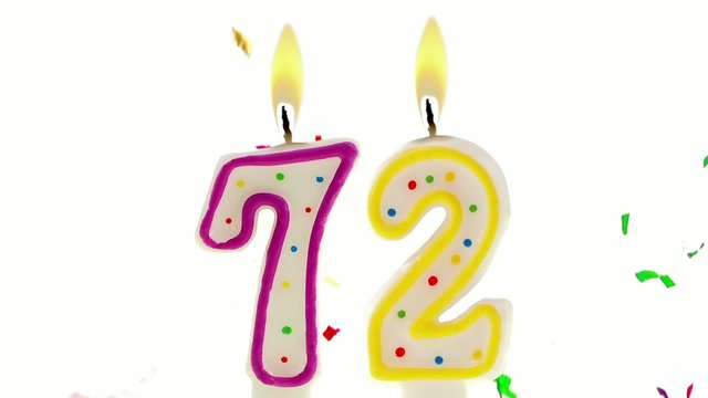 celebration number candles