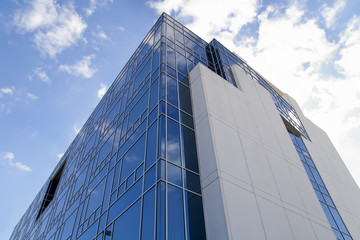 glass building