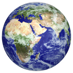 Earth globe