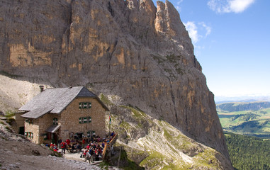 Langkofelhütte - Dolomiten - Alpen