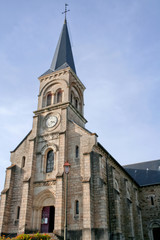 Fototapeta na wymiar Eglise de Commarin