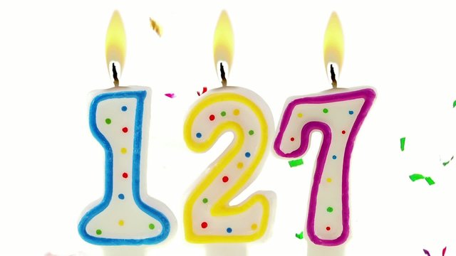 celebration number candles