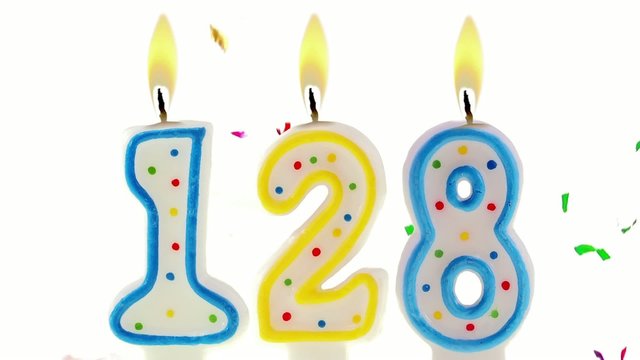 celebration number candles