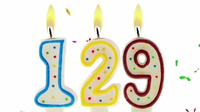 celebration number candles