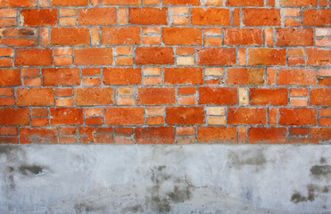 Brick Cement wall