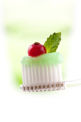 Toothbrush And Toothpaste