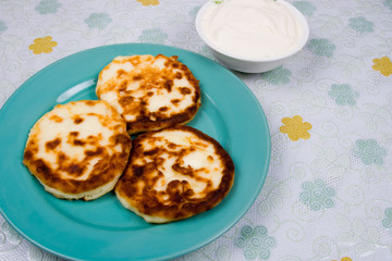 Homemade cheese cakes