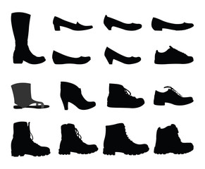 Shoe silhouetees