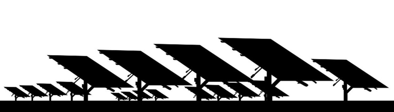 Silhouette Solarfeld