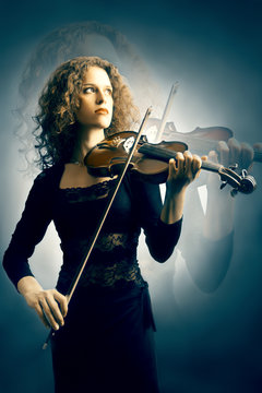Violin music violinist musician playing